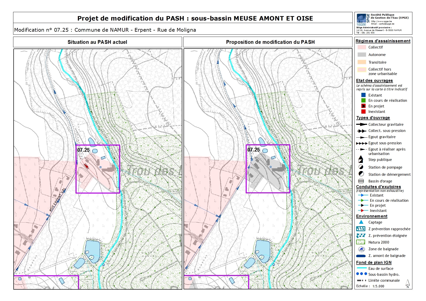 assainissement zone n